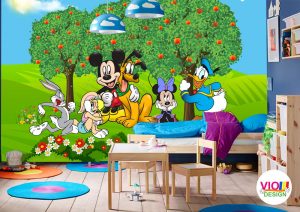 Fototapet-Copii-08-Disney-Mickey-and-Friends