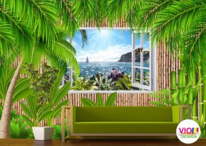 Fototapet-3D-Relaxare-Tropicala