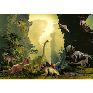 Fototapet-Copii-212-Dinozauri-World